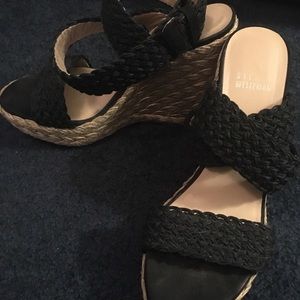Stuart Weitzman ankle strap espadrilles